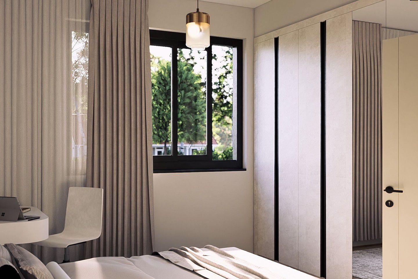 North Cyprus Three Bedroom Garden Apartment in Nicosia Photo 18