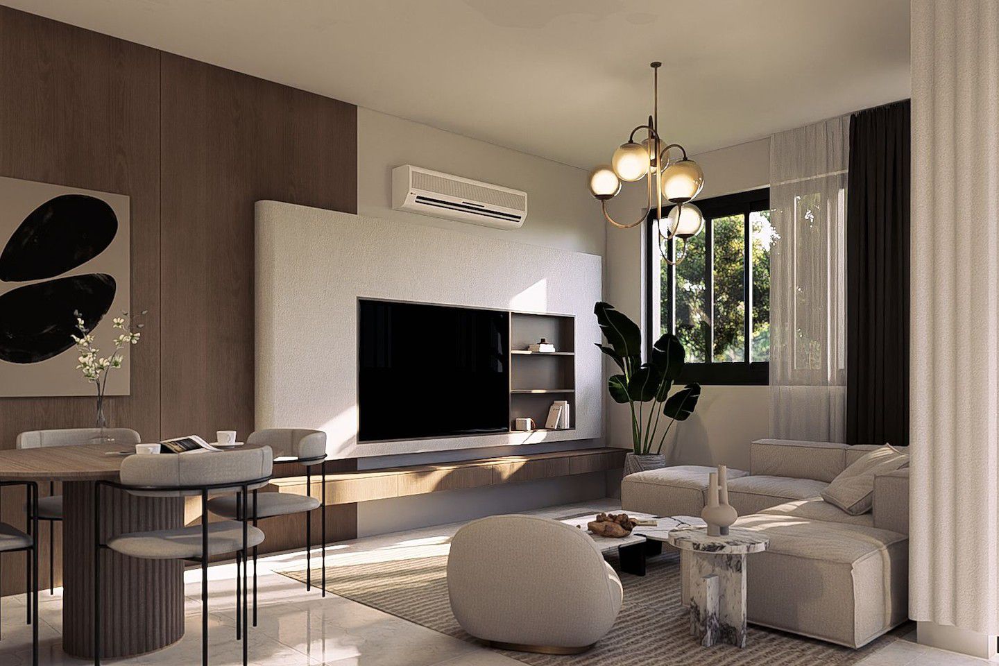 North Cyprus Three Bedroom Garden Apartment in Nicosia Photo 11