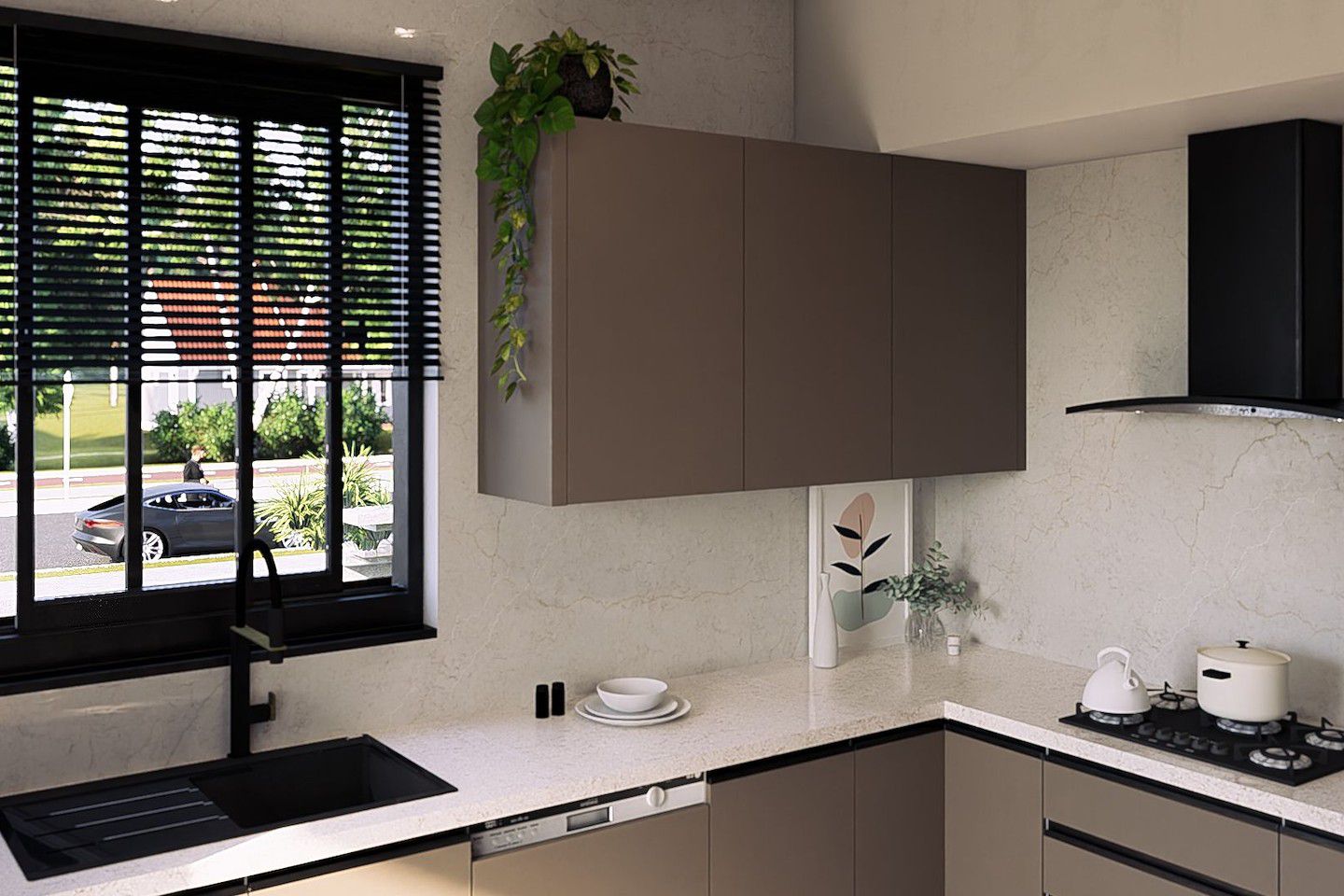 North Cyprus Three Bedroom Garden Apartment in Nicosia Photo 14
