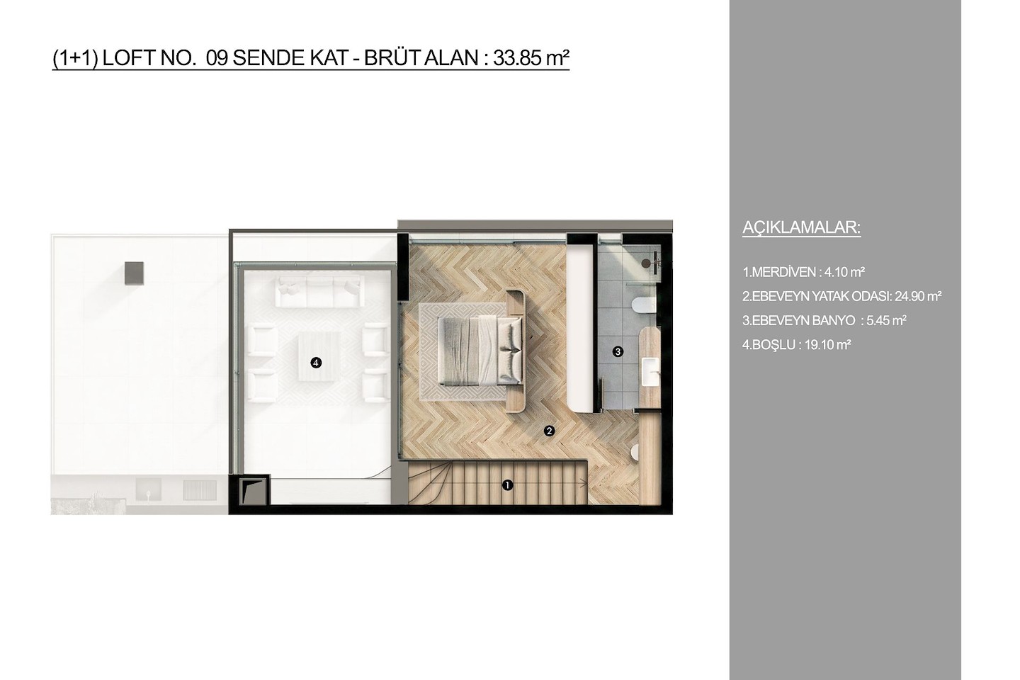 Norra Cypern Loft Premium med ett sovrum i Nicosia Photo 18