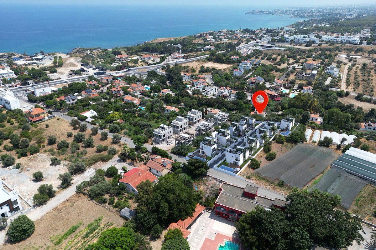 Severný Cyprus Štvorizbová vila v Alsancaku Photo 19