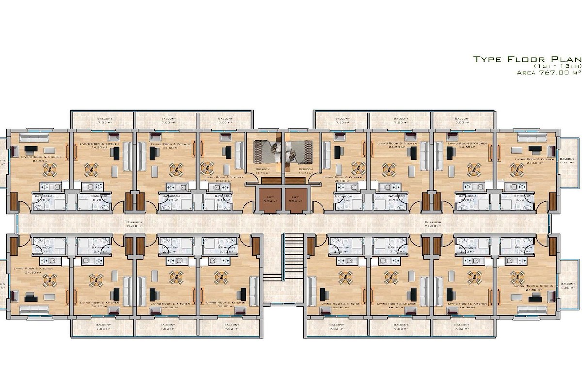 North Cyprus Studio Apartment in Iskele Photo 25