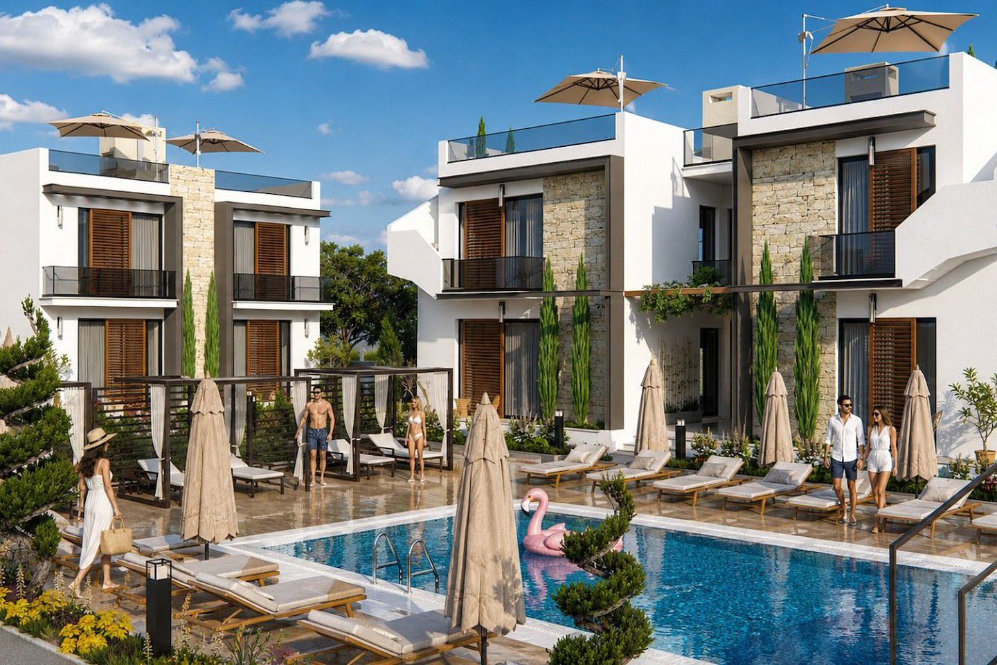 North Cyprus Two Bedroom Penthouse in Lapta Photo 4