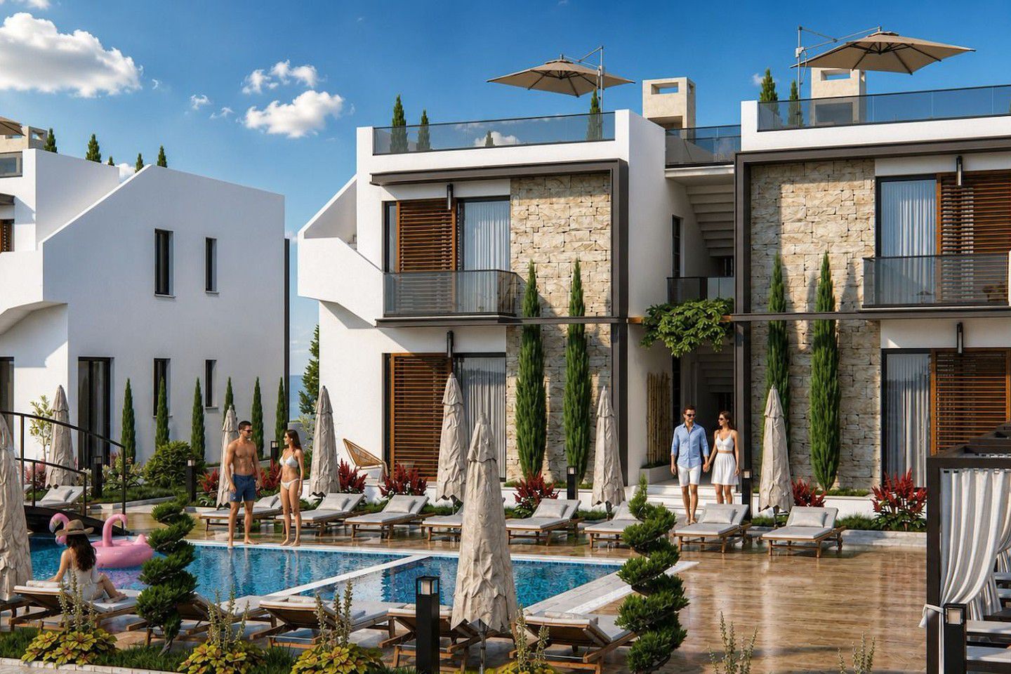 North Cyprus Two Bedroom Penthouse in Lapta Photo 7