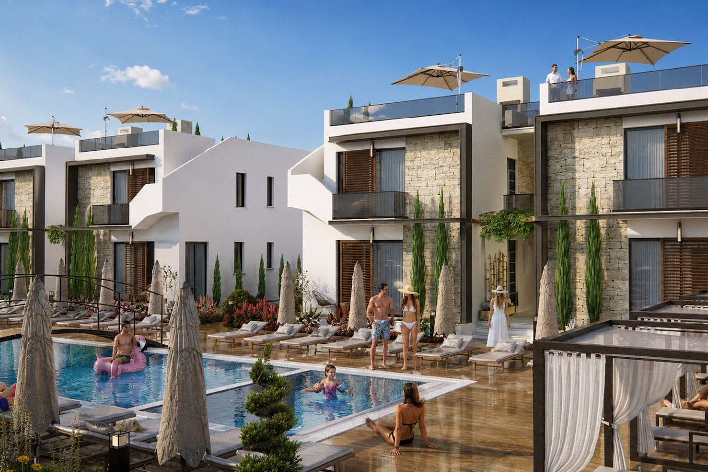 North Cyprus Two Bedroom Penthouse in Lapta Photo 13