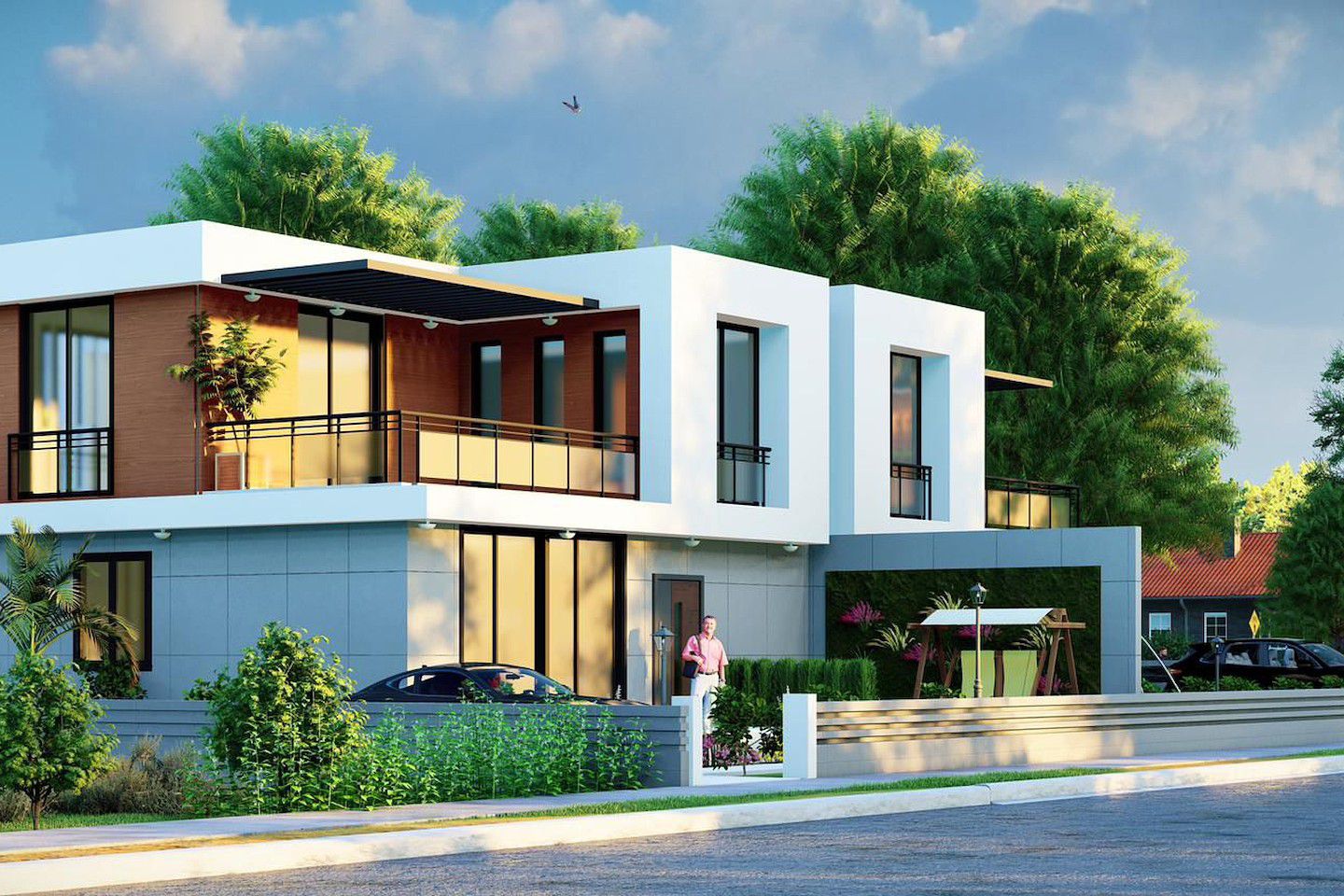 North Cyprus Three Bedroom Semi-detached Villa in Famagusta Photo 1