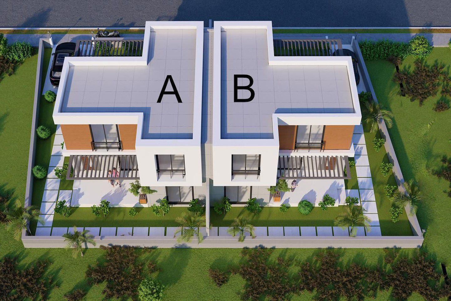 North Cyprus Three Bedroom Semi-detached Villa in Famagusta Photo 12