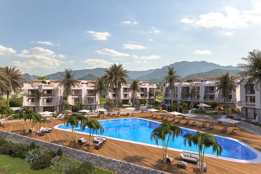 One Bedroom Garden Apartment in Tatlisu