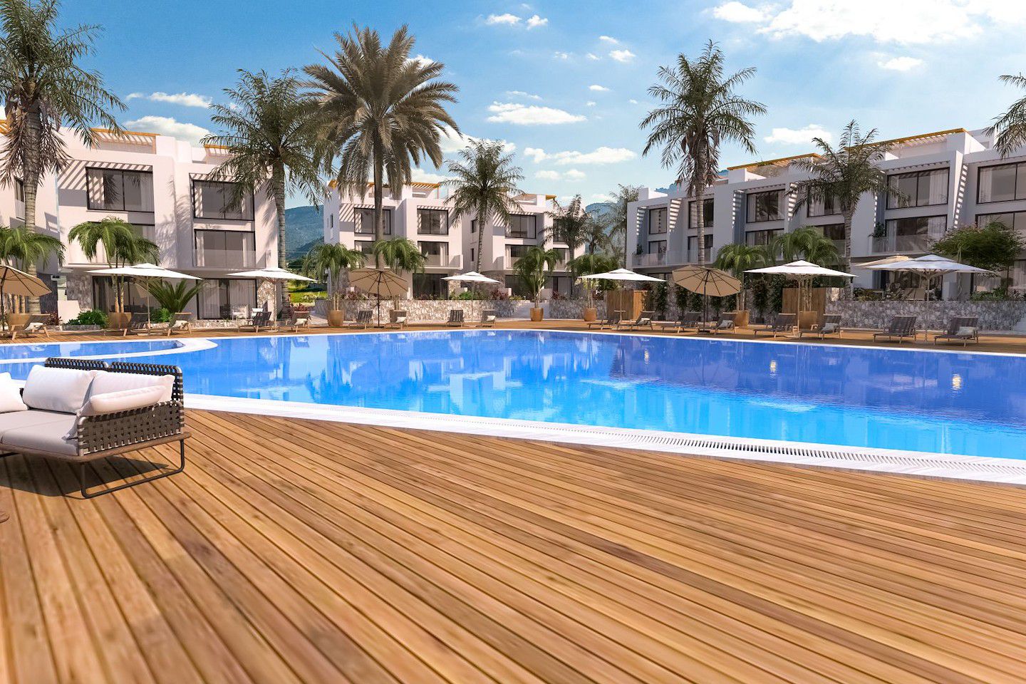 North Cyprus One Bedroom Duplex Penthouse in Tatlisu Photo 13