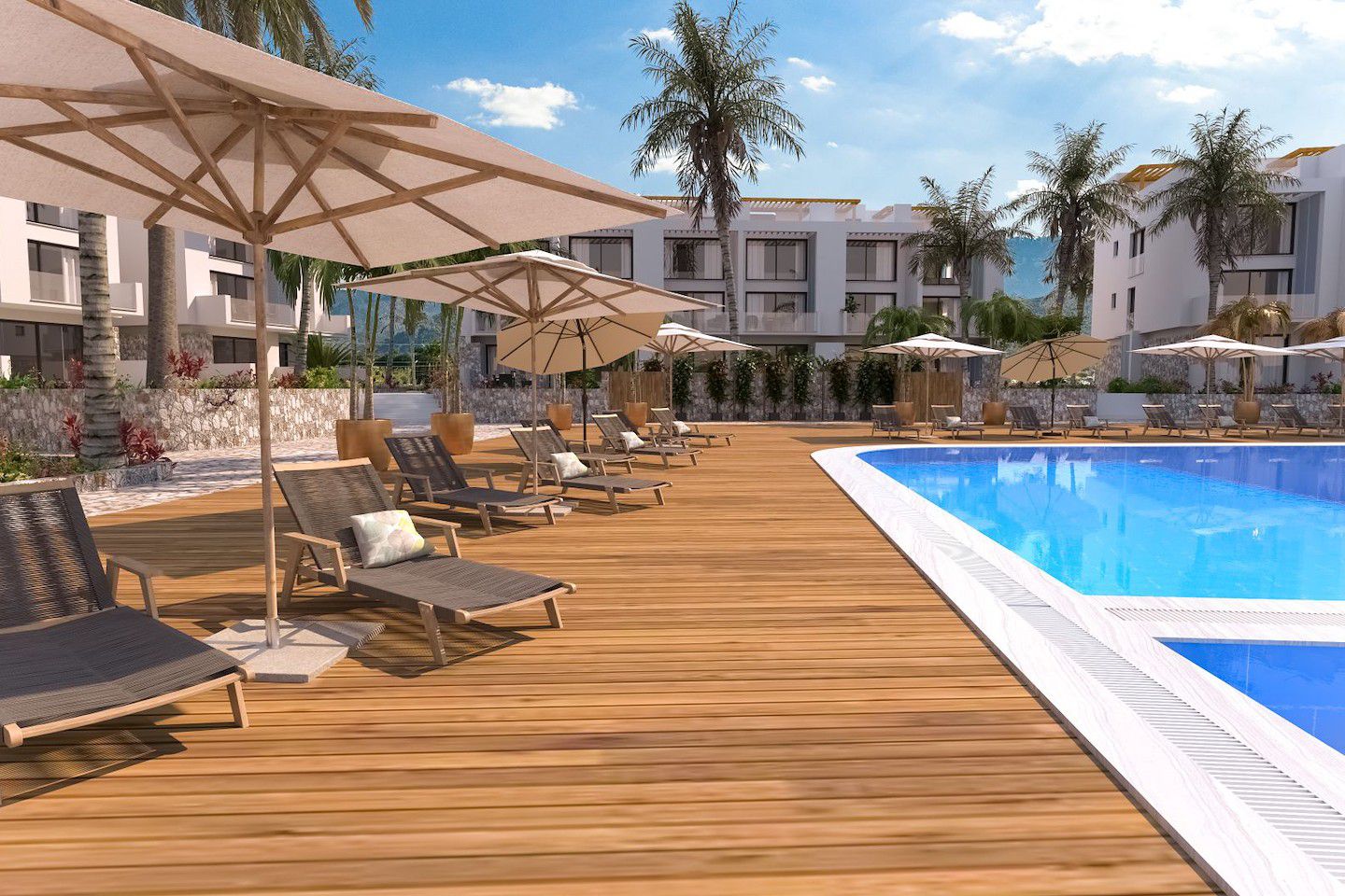 North Cyprus One Bedroom Duplex Penthouse in Tatlisu Photo 12