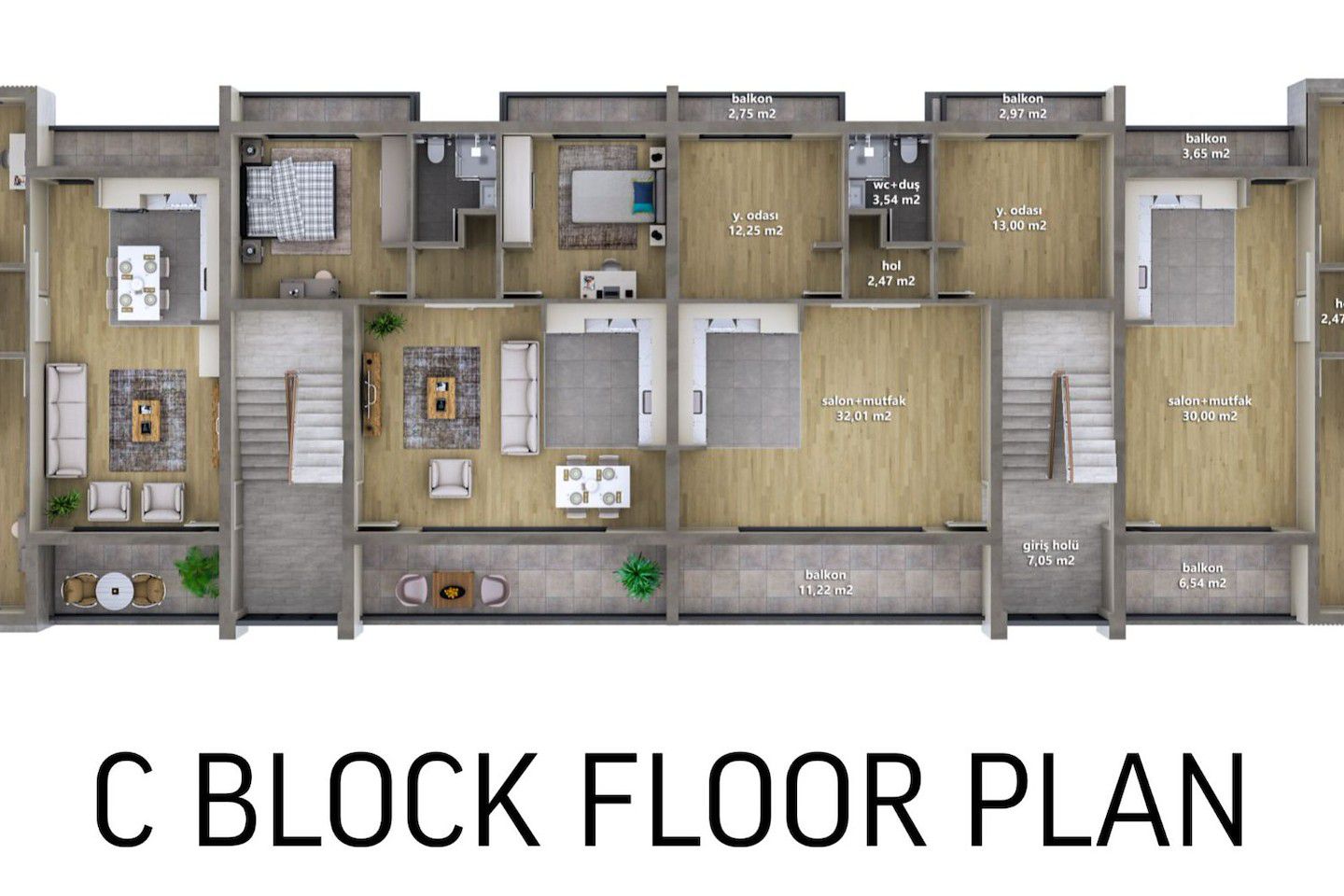 North Cyprus Two Bedroom Apartment in Alsancak Photo 36