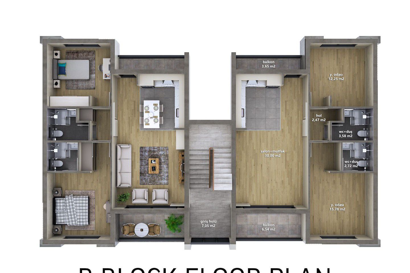 North Cyprus Two Bedroom Apartment in Alsancak Photo 35