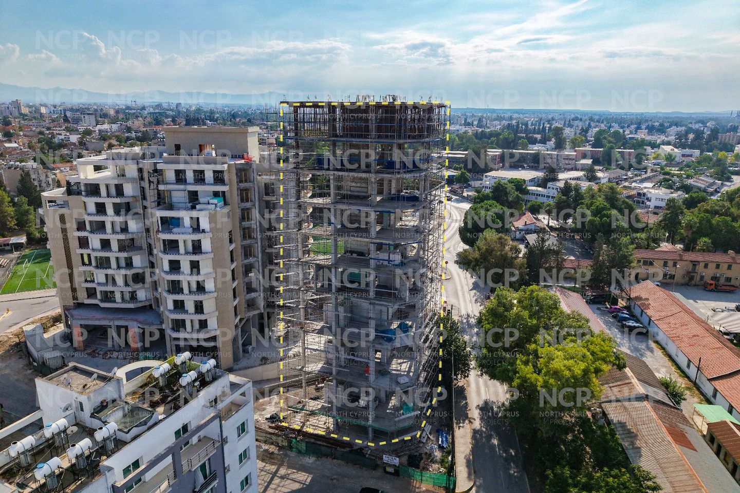 Észak-Ciprus Egy iroda emeletenként panorámás kilátással Nicosiában Photo 23
